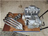 CB400F Motor, forg og svanehalser